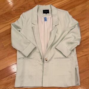 FRNCH Paris.  Women’s blazer in light mint.  Size S